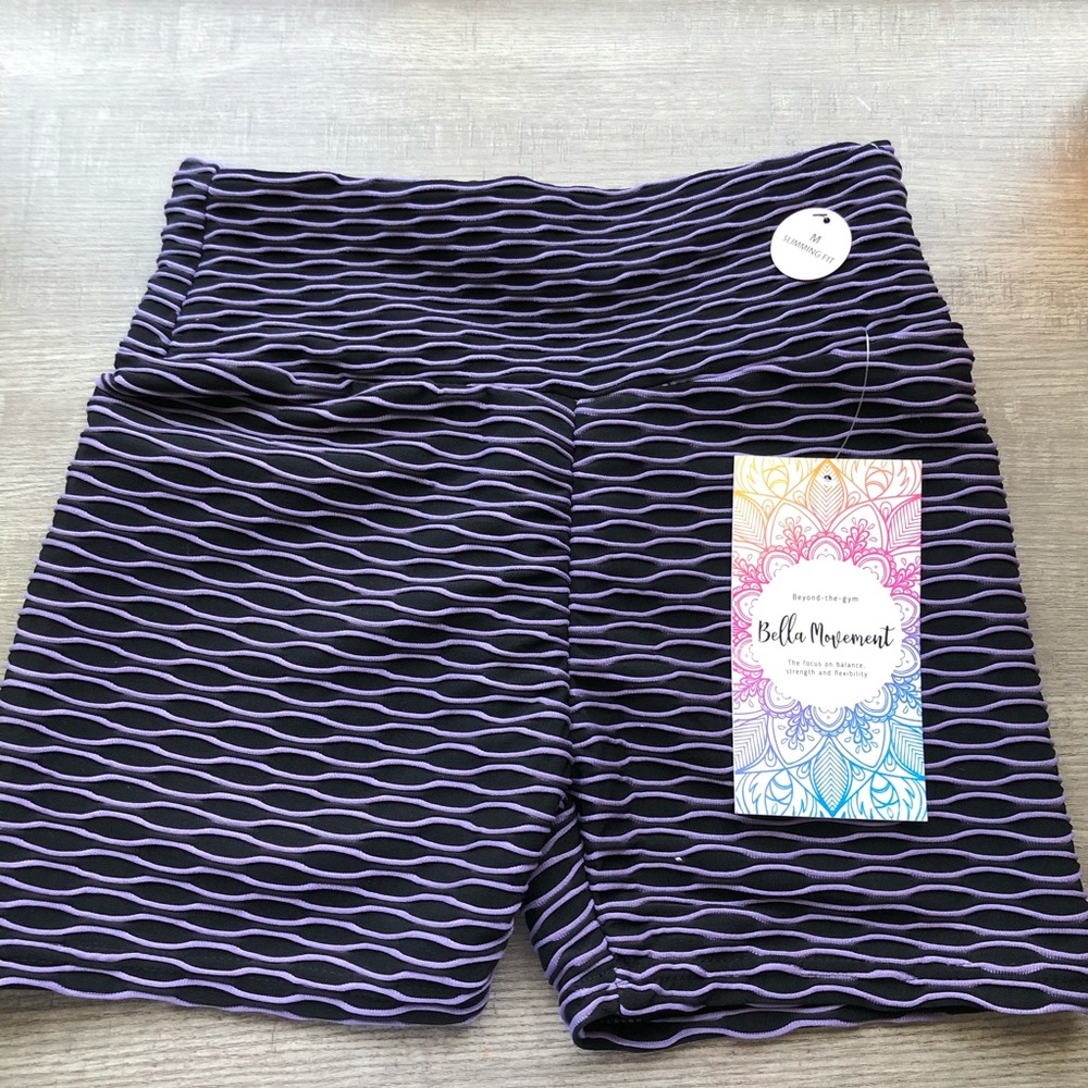 Optical Illusion Biker Shorts